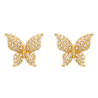 Floating Butterfly Studs.