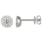 3/4 Carat Diamond Earrings.