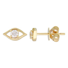 Eye Stud Earrings.