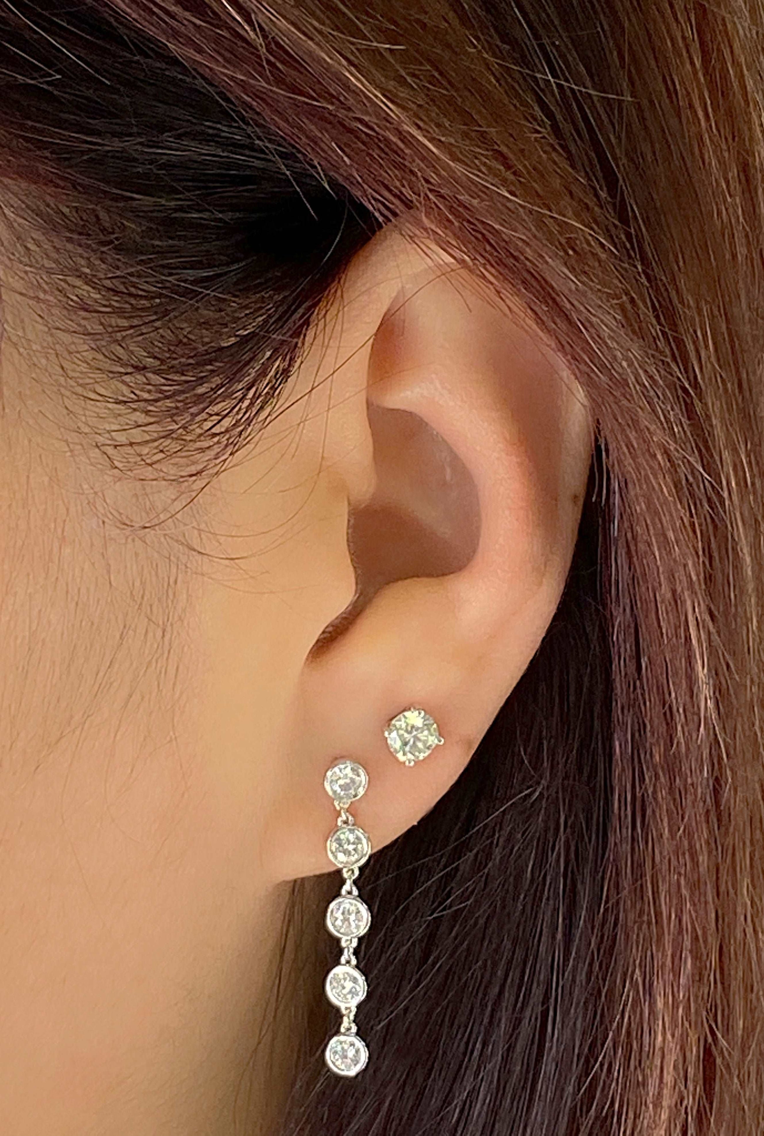 Bezel Drop Studs.