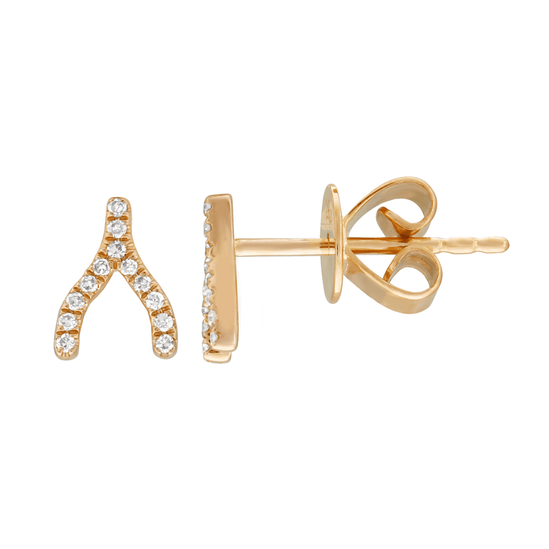 Wishbone Earrings.