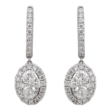 Diamond Drop Hoops.