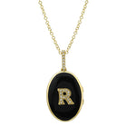 Letterman Locket Necklace.