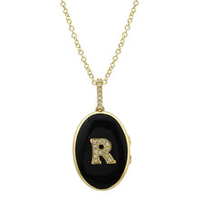 Letterman Locket Necklace.