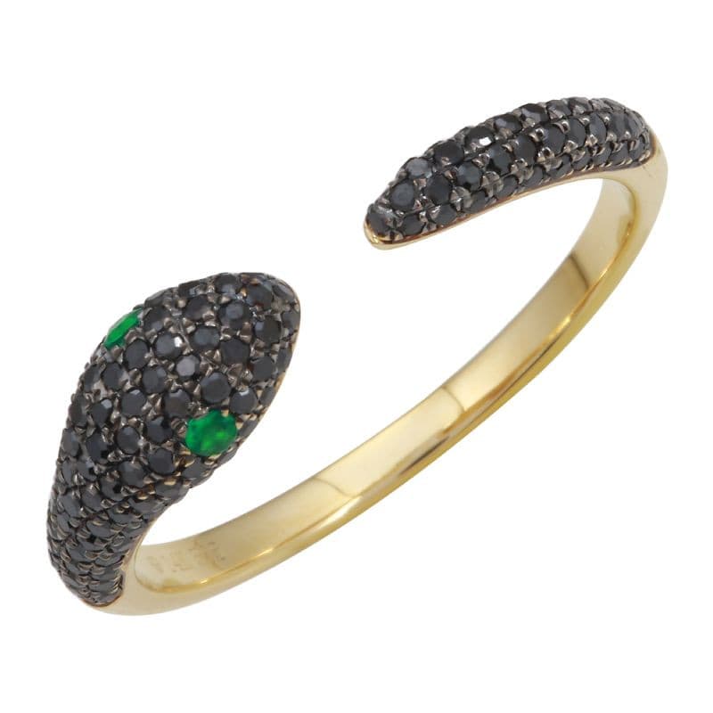 Black Snake Claw Ring.