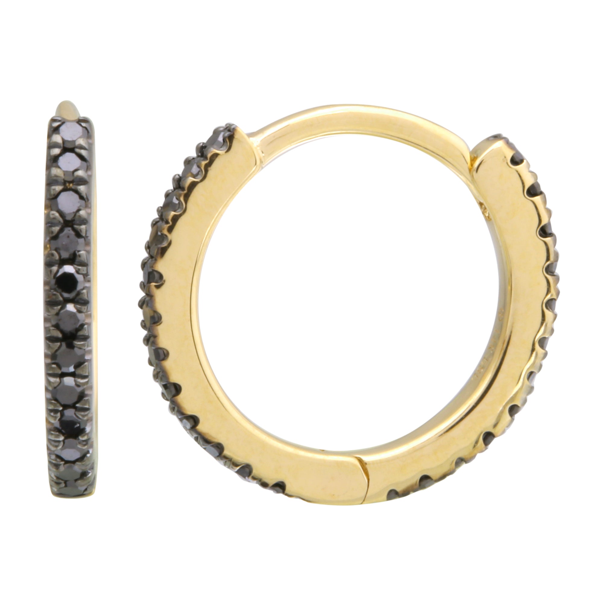 Black Diamond Hoops.
