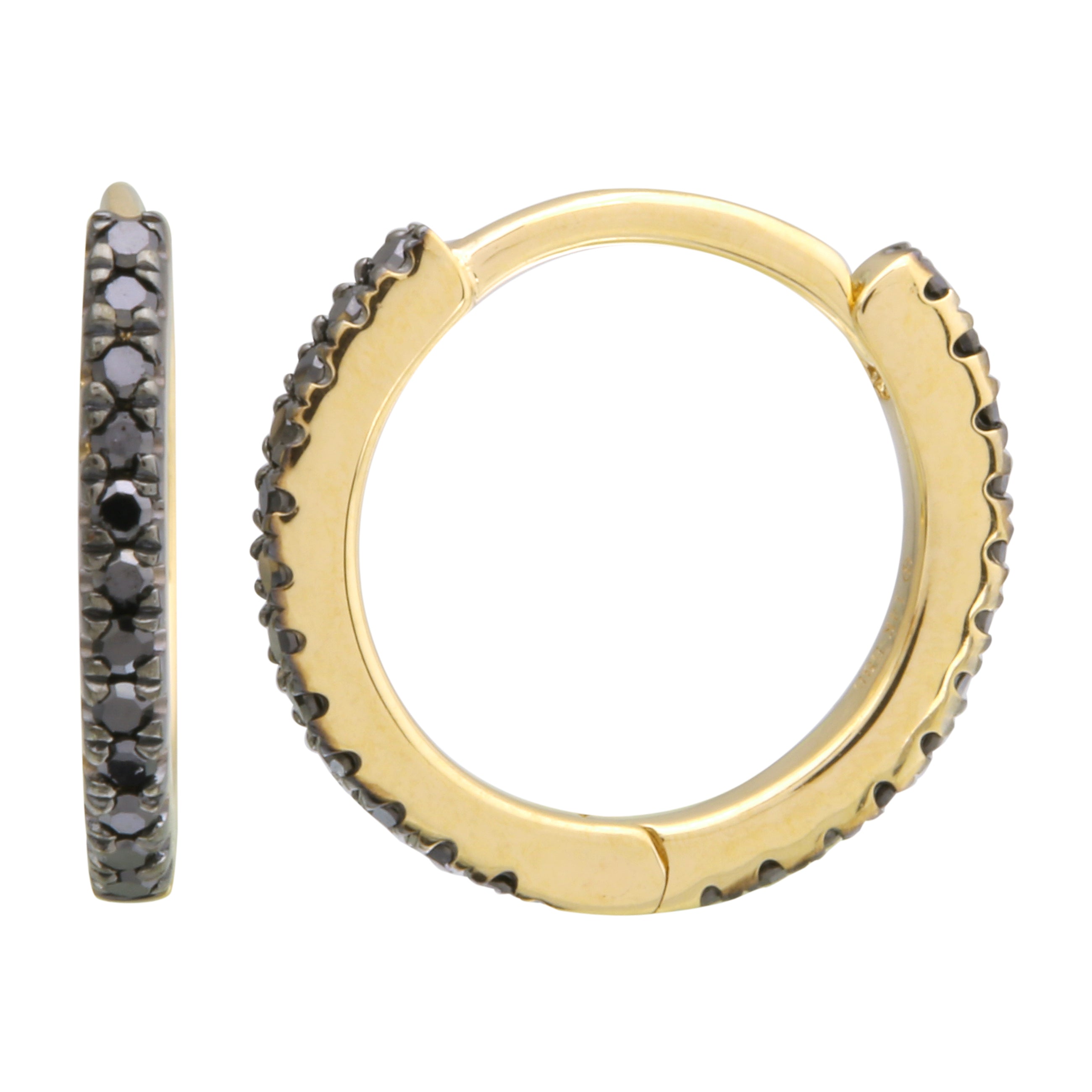 Black Diamond Hoops.
