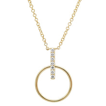 Circle Bar Pendant.