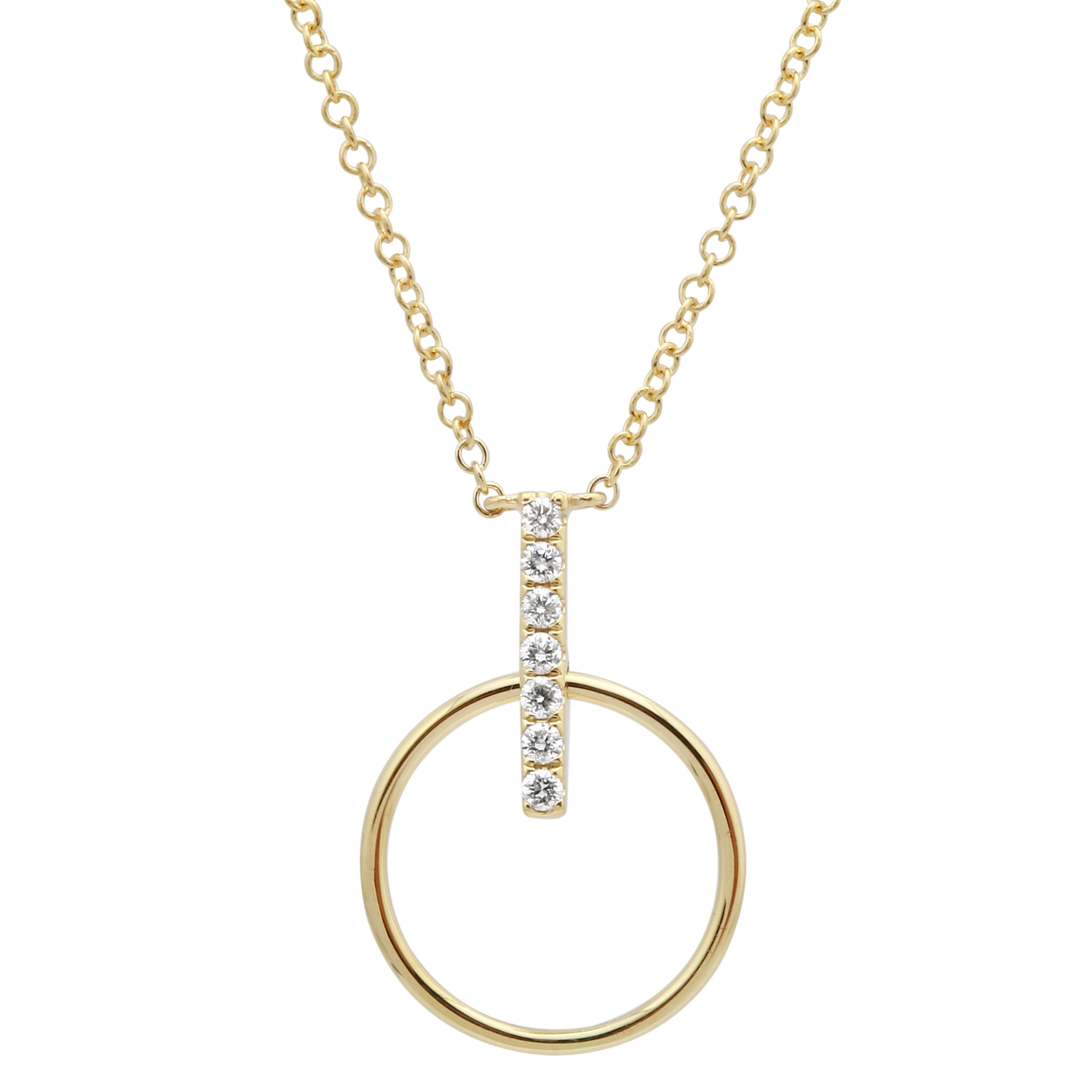 Circle Bar Pendant.