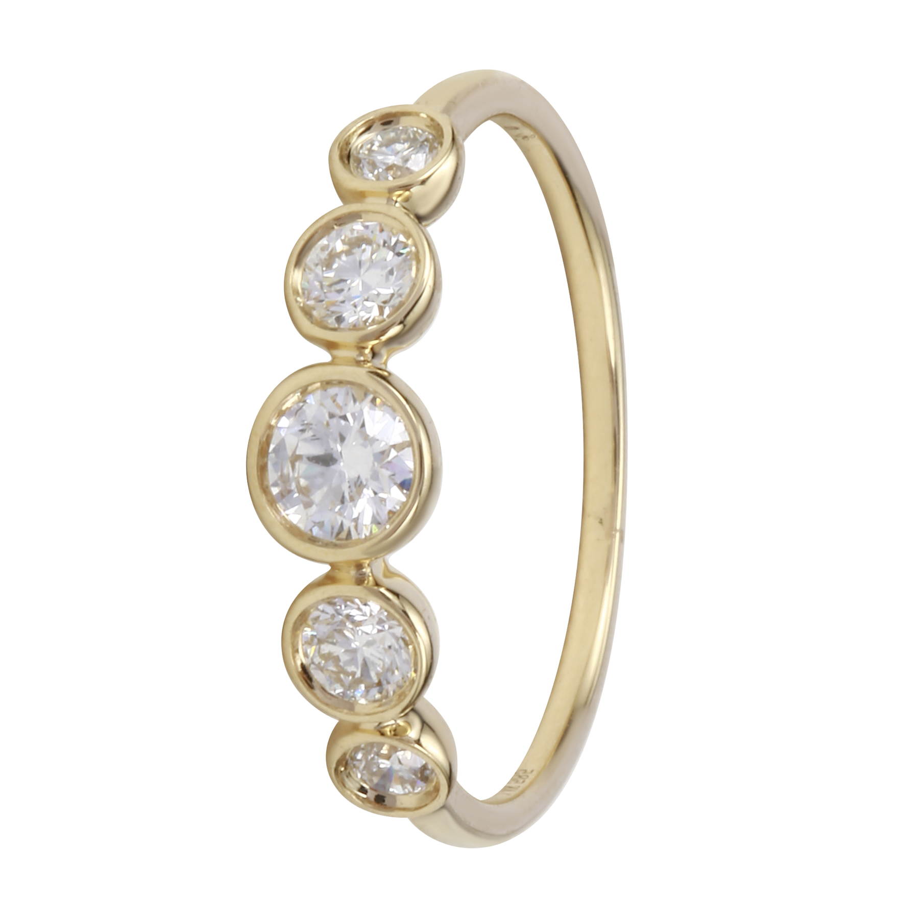 Lab Diamond Bezel Stack.