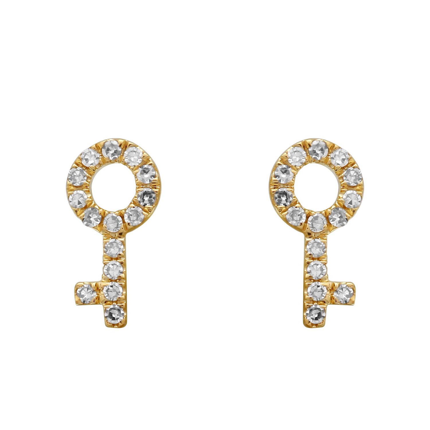 Key Stud Earrings.
