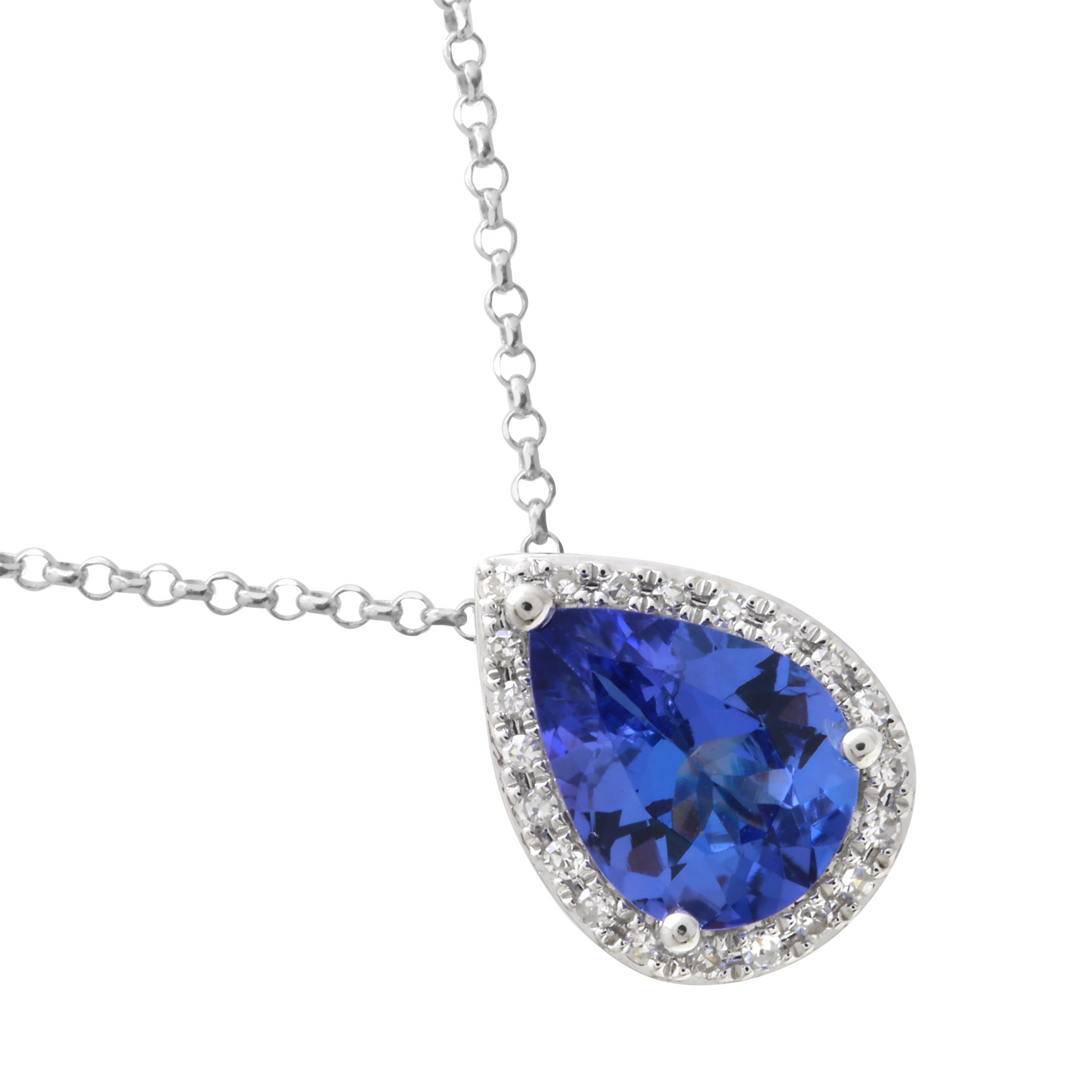 Tanzanite Pear Drop.