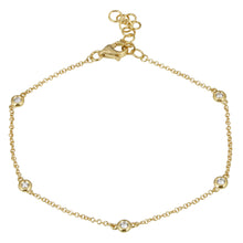 By-Yard Bezel Charm Link Bracelet.