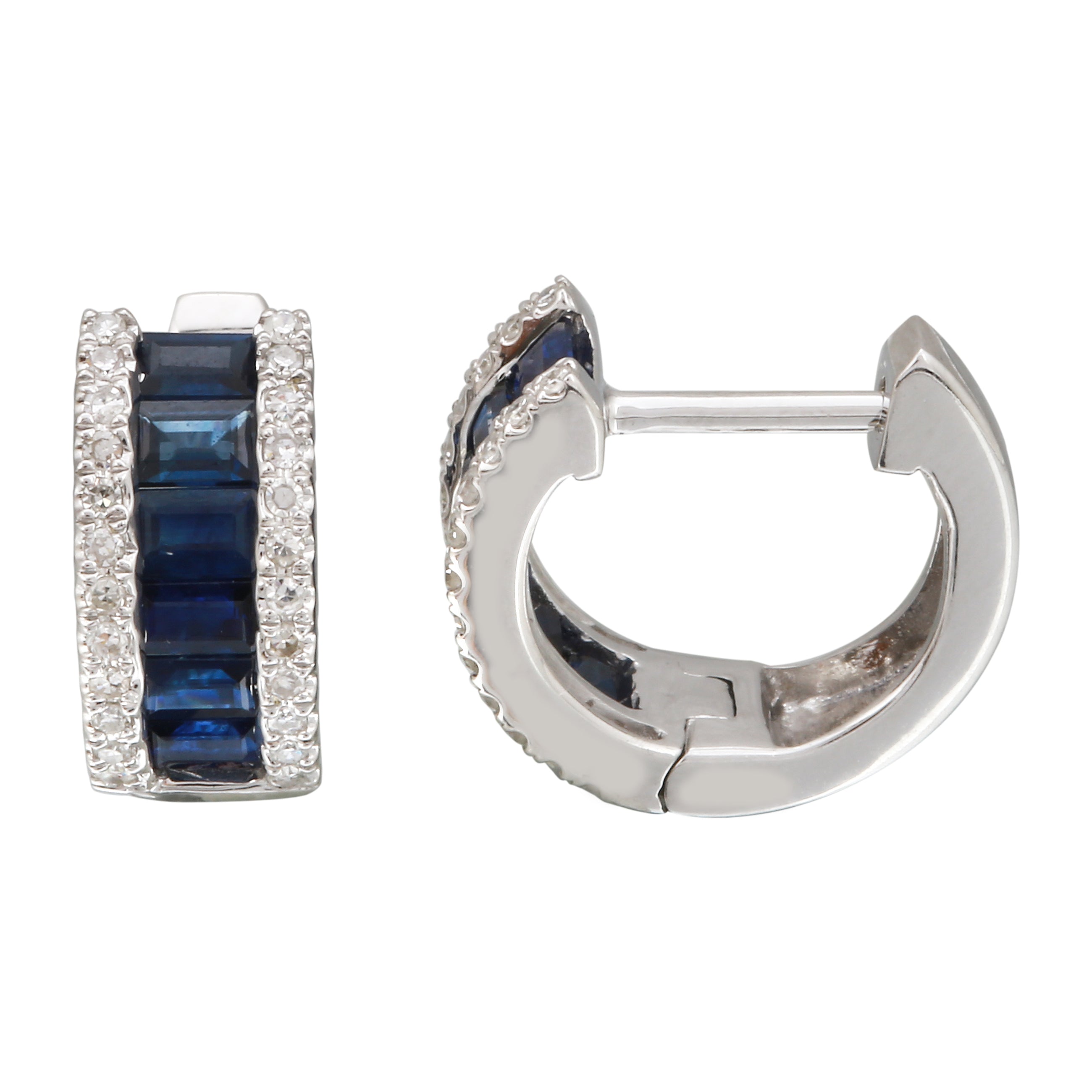 Sapphire Channel Wide Huggies.