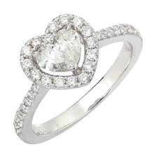 Heart Engagement Ring.