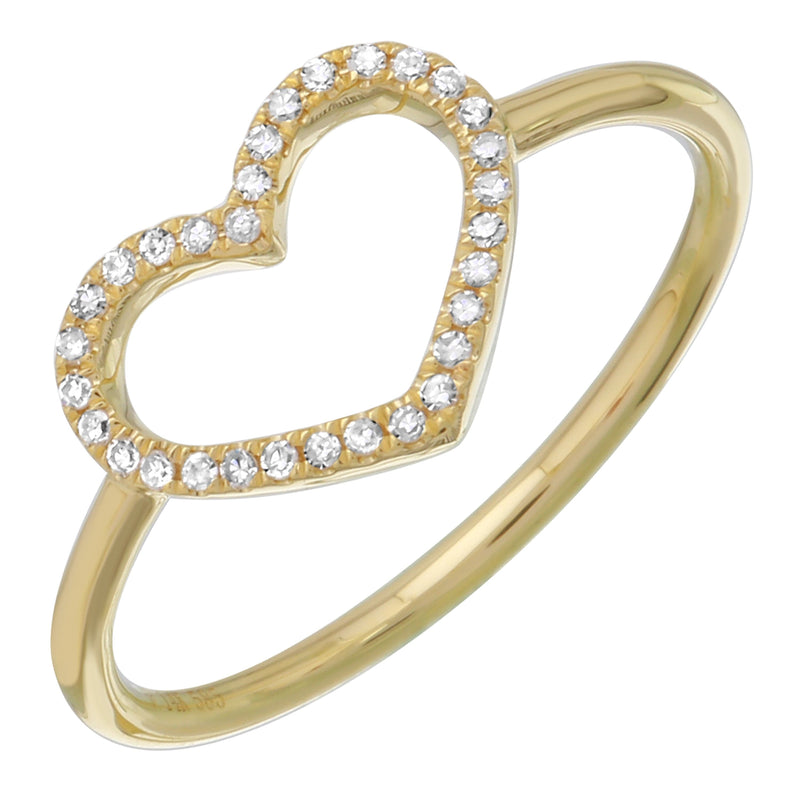 Big Open Heart Ring.