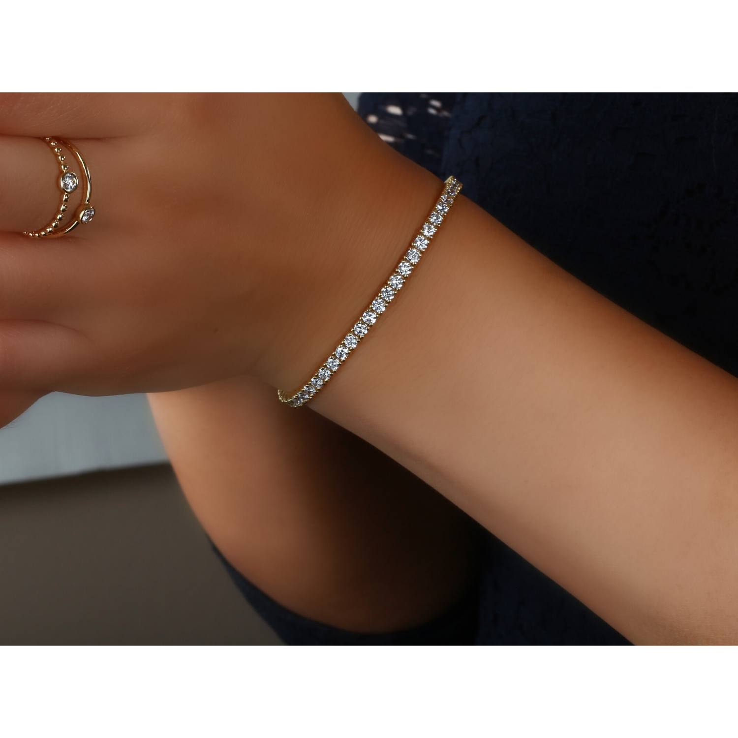 Tennis Bracelet 5 Carat.