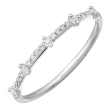 Lab Diamond Stack Ring.