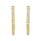 Big Lab Diamond Hoops.