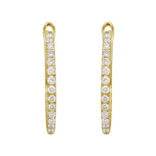 Big Lab Diamond Hoops.