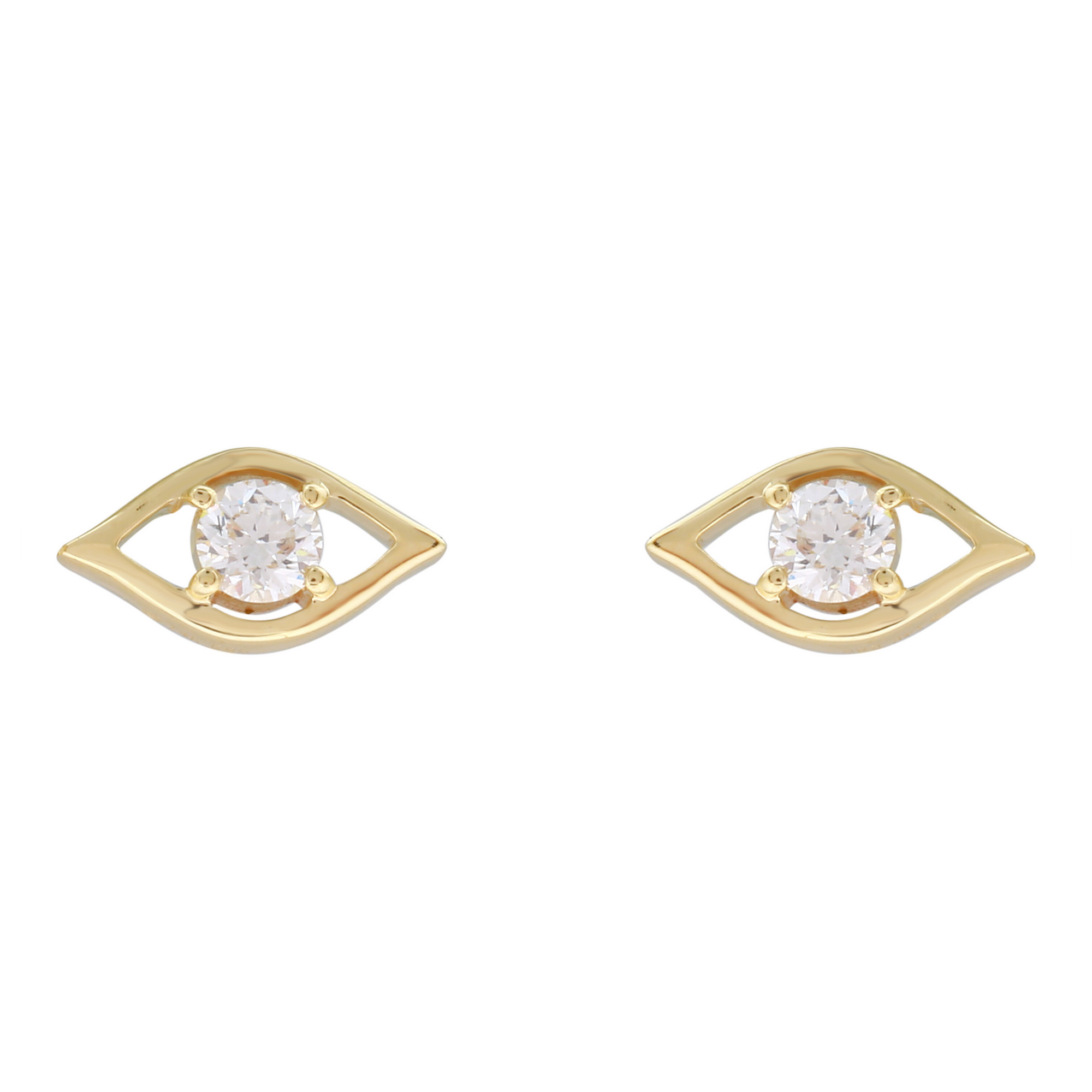 Eye Stud Earrings.