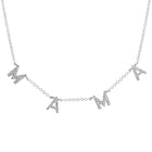 Mama Dangle Letters Necklace.