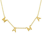 Mama Dangle Letters Necklace.