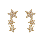Star Crawler Earring Stack.