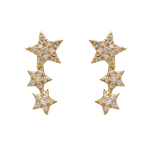 Star Crawler Earring Stack.