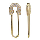 Safety Pin Crawler Hoops.