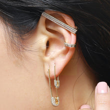 Safety Pin Crawler Hoops.