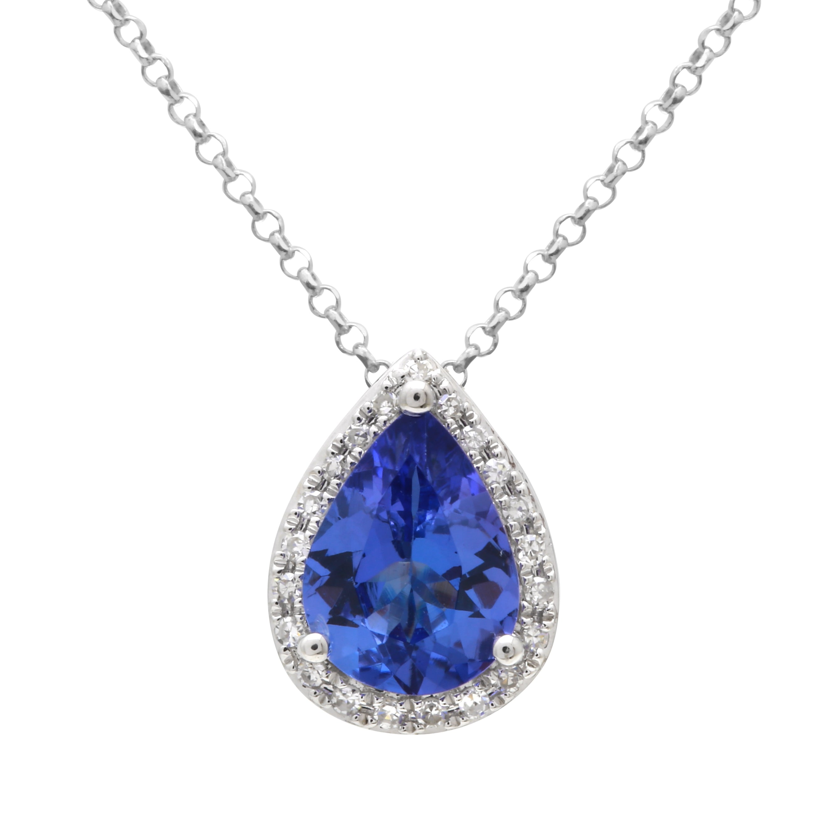 Tanzanite Pear Drop.