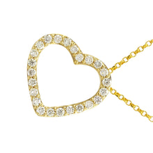 Tilted Heart Necklace.