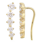Diamond Climber Earrings.