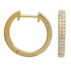 Diamond Hoops, 15mm.