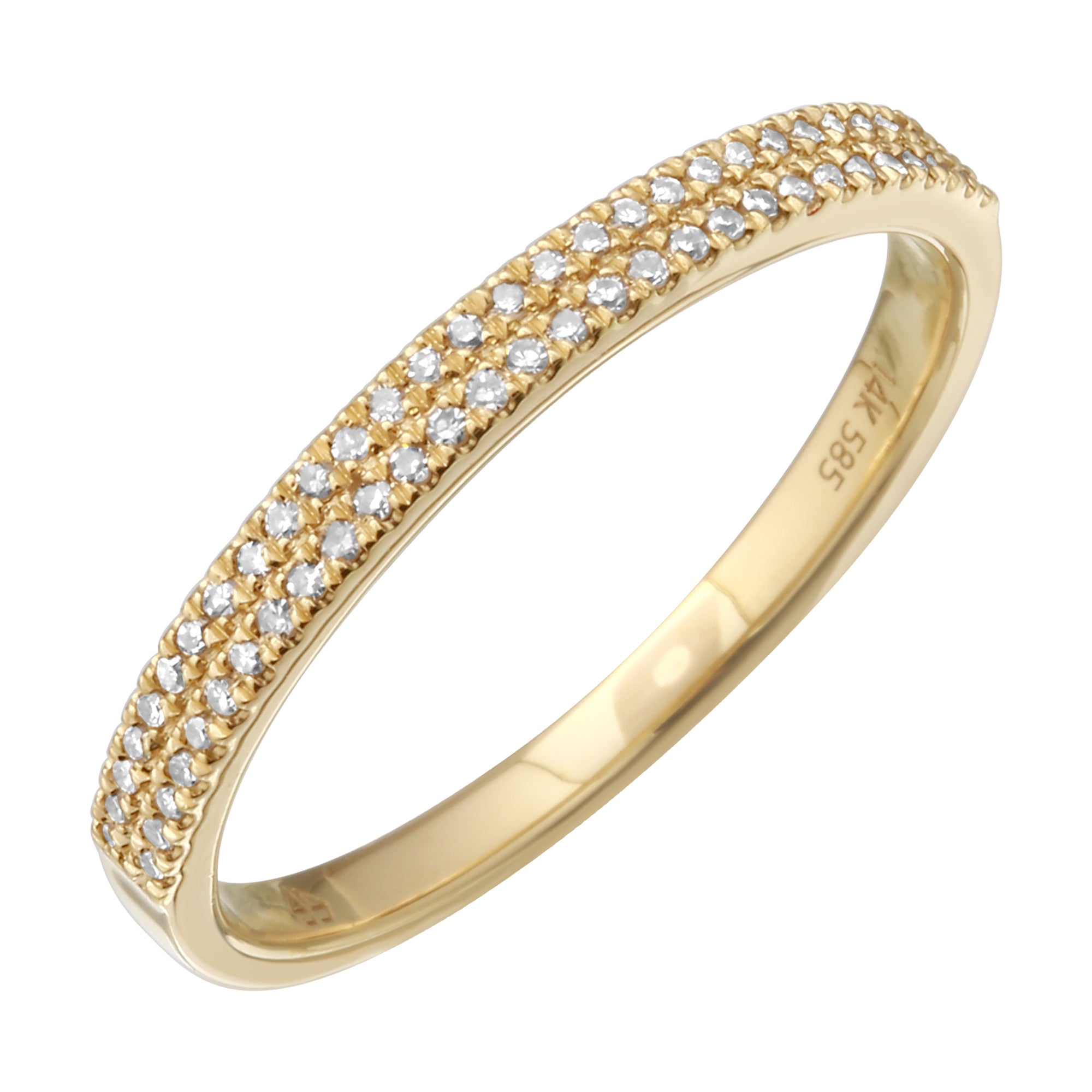 Pave Stack Ring.