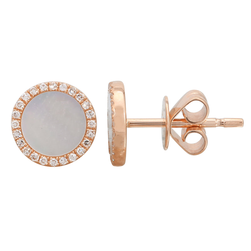 Rose Gold Mop Big Halos.