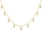 Station Charm Necklace.
