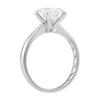 Round Solitaire Semi-Mount Ring.