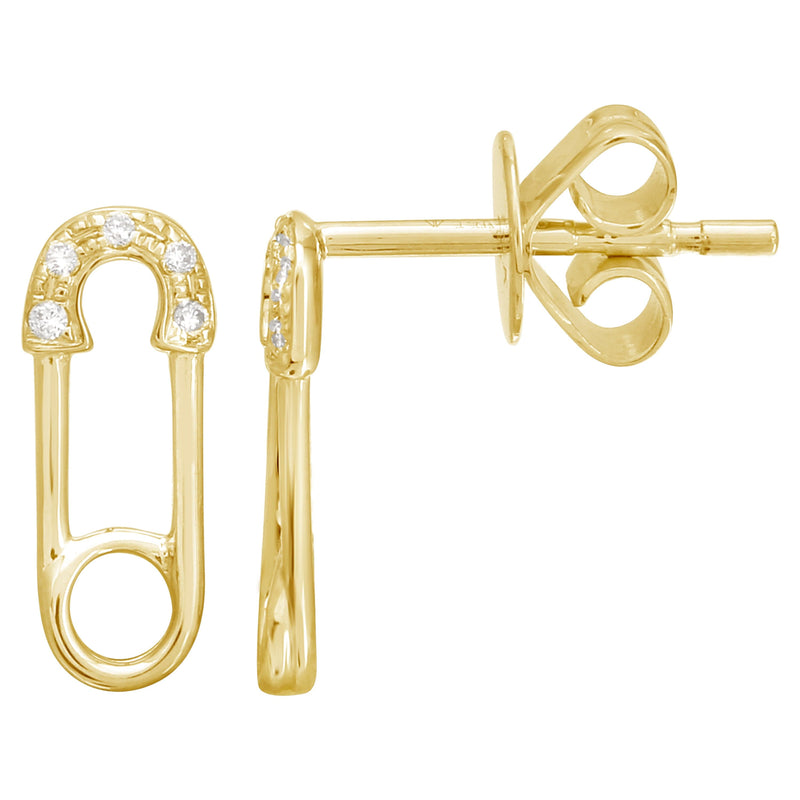 Safety Pin Drop Studs.