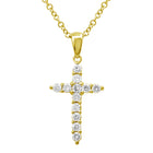 Yellow Cross Pendant.