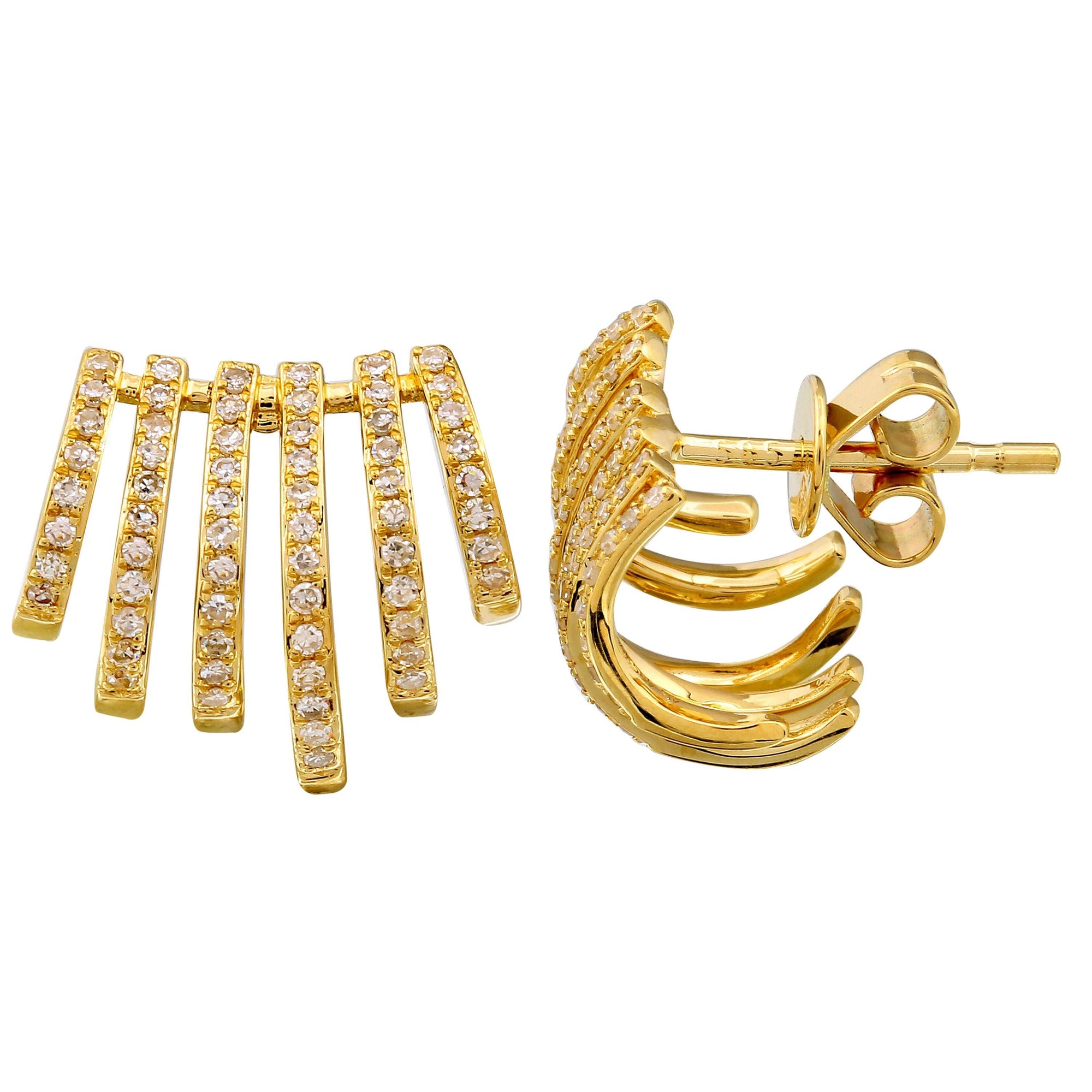 Caged Lobe Cuffs.