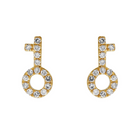 Key Stud Earrings.