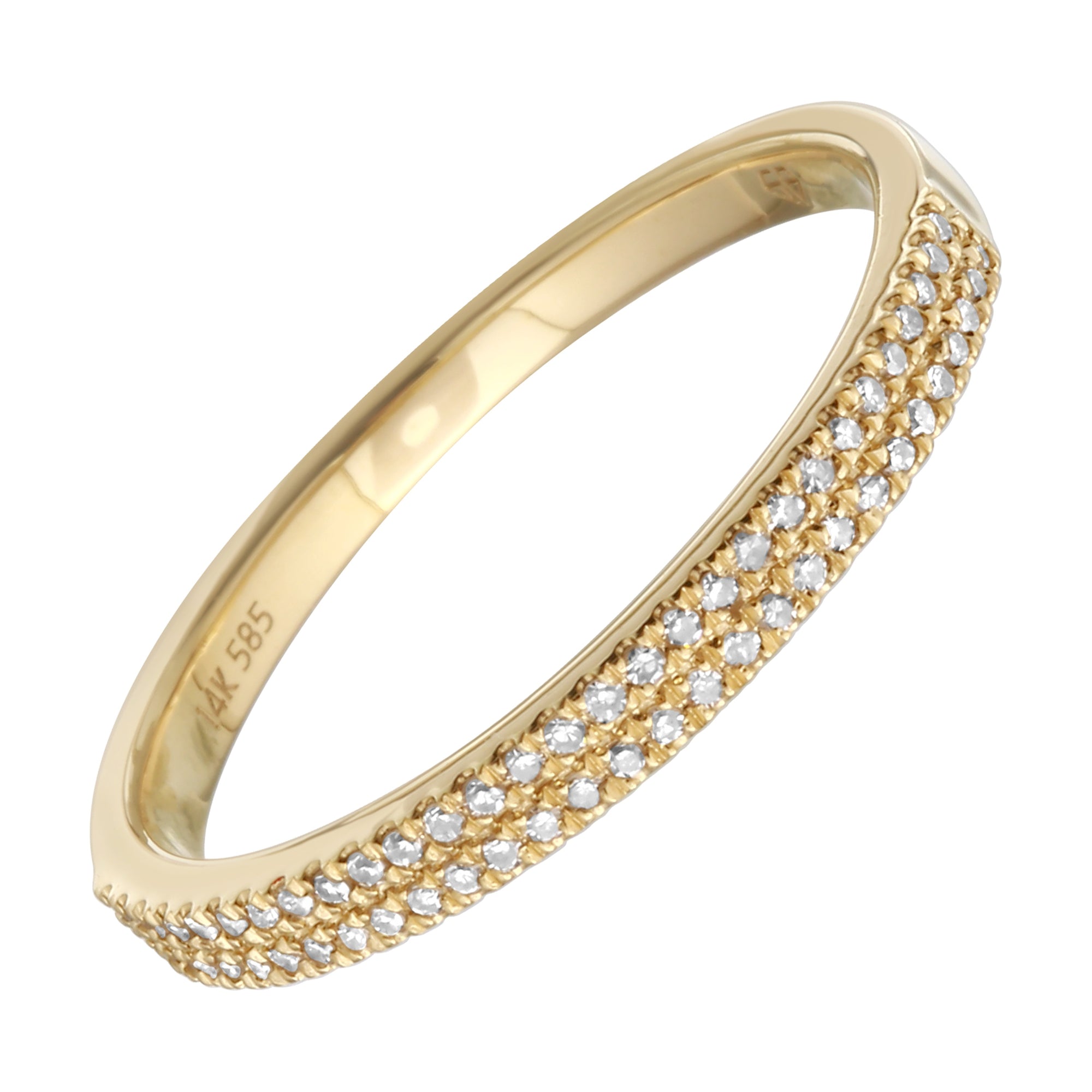 Pave Stack Ring.