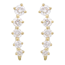 Diamond Climber Earrings.