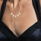 Pear Strand Necklace.