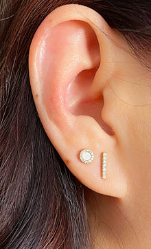 Diamond Bar Studs.