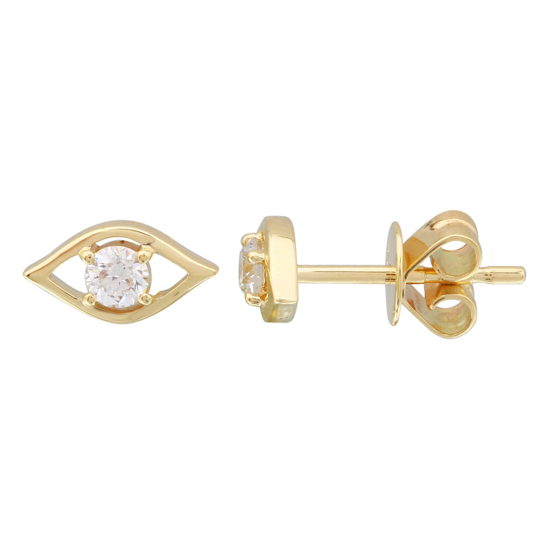Eye Stud Earrings.