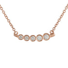 Bezel Slant Pendant.
