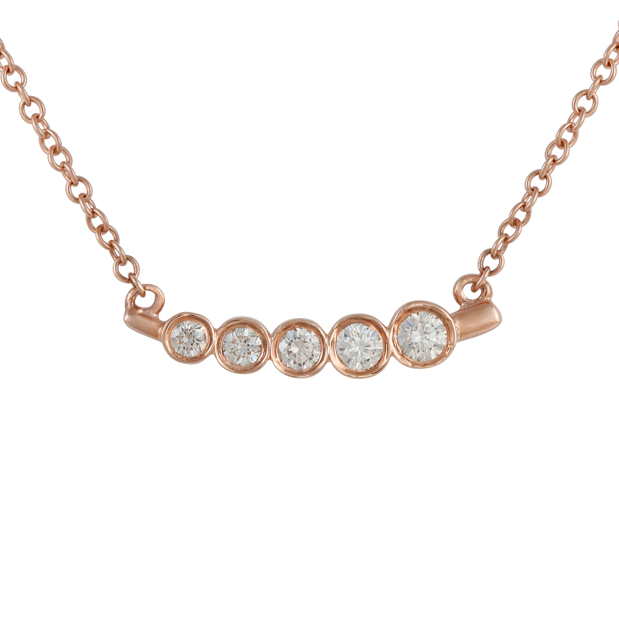 Bezel Slant Pendant.